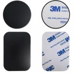 2adet Telefon Araç Içi Tutucu Stant Metal Plaka Magnetic Mıknatıslı Tutucular Için Metal Saç Seti 3m