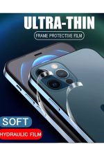 Iphone 12pro 6.1 Inç Full Çerçeve Koruyucu Kaplama Body Hd Şeffaf Koruyucu Film - Görsel 2