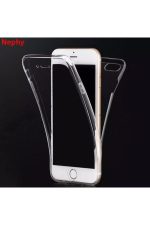 Iphone 7 8 Se 2020 Ön Arka Şeffaf Silikonlu Kılıf 360 Derece Tpu 3d Body Dizayn 2x Koruma - Görsel 2