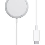 Iphone 11 12 Pro Uyumlu  Kablosuz Şarj Cihazı 15w Hızlı Şarj Manyetik Çekim Charger Type-c Kablo
