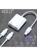 Iphone 13 12 11 X 8 7plus Ipad Lightning Uyumlu Kulaklık Şarj Çevirici Dönüştürücü Çoğaltıcı Kablo