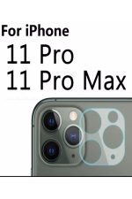 Iphone 11pro Uyumlu Arka Kamera Lens Koruma Nano Temperli Camı Kamera Koruma Koruyucu 9h Cam - Görsel 2