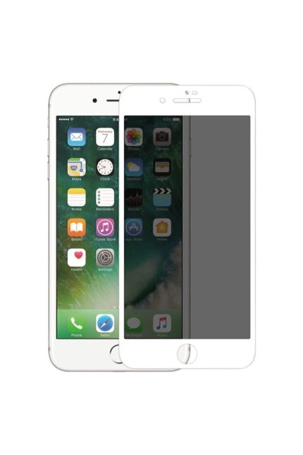 For Apple Iphone 7 / Iphone8 Hayalet Kırılmaz Cam Tam Kaplayan Beyaz