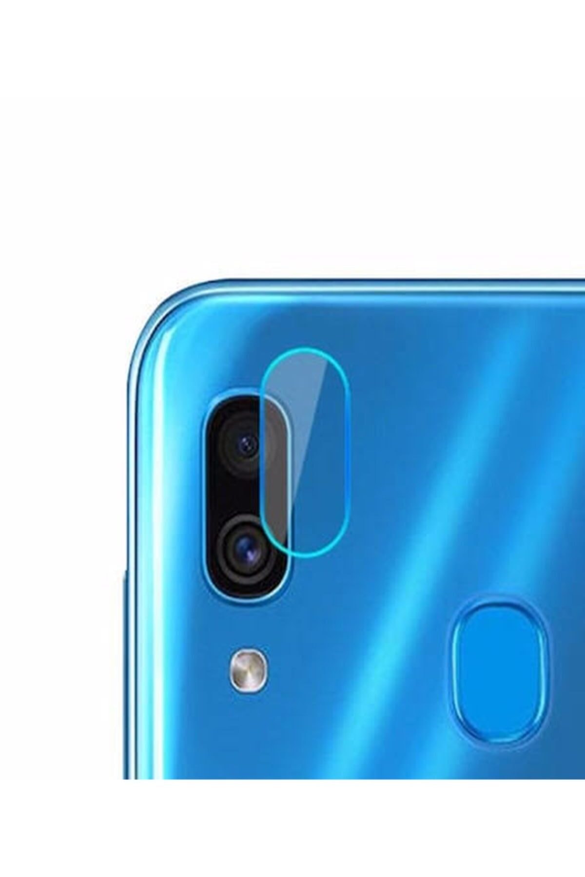 1_org_zoom Samsung Galaxy A20 A30 Uyumlu Arka Kamera Camı Lens Koruyucu - Görsel 1