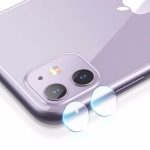 Iphone 12 Uyumlu Mini Arka Kamera Lens 2 Yuvarlak Lazer Kesim Cam Yekpare 2 Parça Koruma