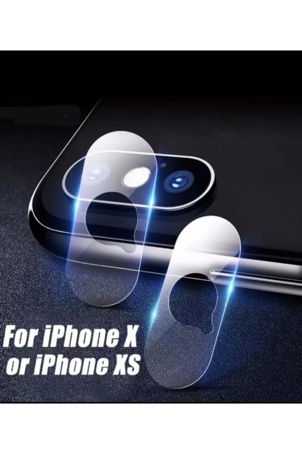 Iphone X Xs Uyumlu Arka Kamera Lens Koruma Nano Temperli Camı Kamera Koruma Koruyucu 9h Cam