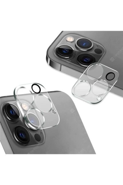 Apple Iphone 12 Pro Max Uyumlu Kamera Lens Koruyucu Cam Filmi (2 Adet)