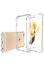 Iphone 6plus 6splus Köşe Korumalı Şeffaf Silikon Kılıf Darbe Emicili Ultra Lens Nano Korumalı