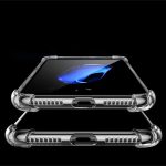 Iphone 12 Pro (6.1inç) Köşe Korumalı Şeffaf Silikon Kılıf