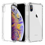 Iphone Xsmax Köşe Korumalı Şeffaf Silikon Kılıf Darbe Emicili Ultra Lens Nano Korumalı