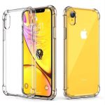 Iphone Xr Köşe Korumalı Şeffaf Silikon Kılıf