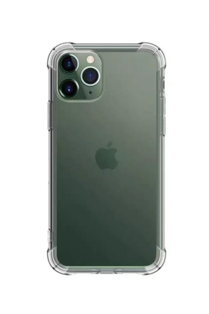 Şeffaf Silikon Iphone 11 Pro Köşe Korumalı Darbe Emicili Ultra Lens Nano Korumalı Kılıf