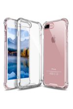 Şeffaf Silikon Iphone 7plus 8 Plus Köşe Korumalı Darbe Emicili Ultra Lens Nano Korumalı Kılıf
