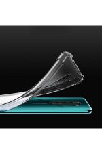 Xiaomi Redmi Note 8 Pro Airbagli Anti Shock Şeffaf Zırh Kılıf Note8pro Şeffaf Bombeli Köşeli - Görsel 2