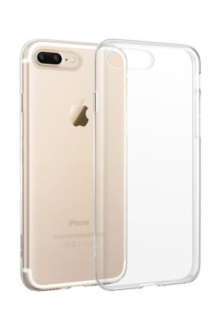 Iphone 7 Plus - Iphone 8 Plus Şeffaf Silikon Kılıf