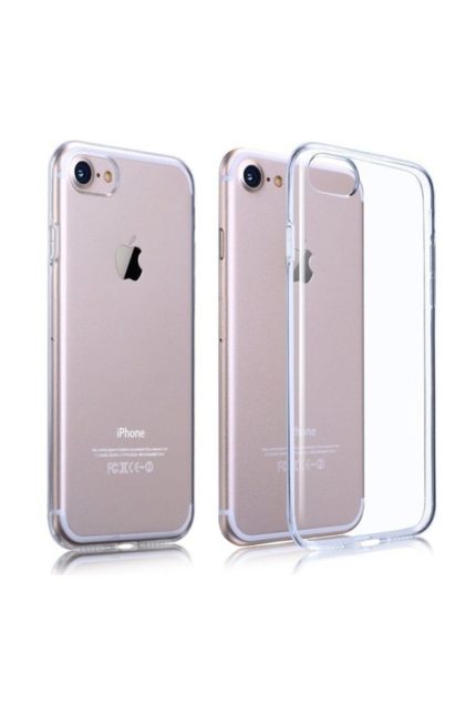 Iphone 7 - Iphone 8 Şeffaf Silikon Kılıf