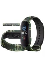 Xiaomi Mi Band 3 - Mi Band 4 Akıllı Bileklik Kamuflaj Renkler Kordon Kayış - Görsel 2
