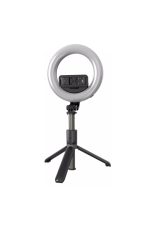 L07 Selfie Stick 360°derece Dönen+iring Tripod Bluetooth5.0 4in1 Selfiesitick+iring+şarj Pilli+renk