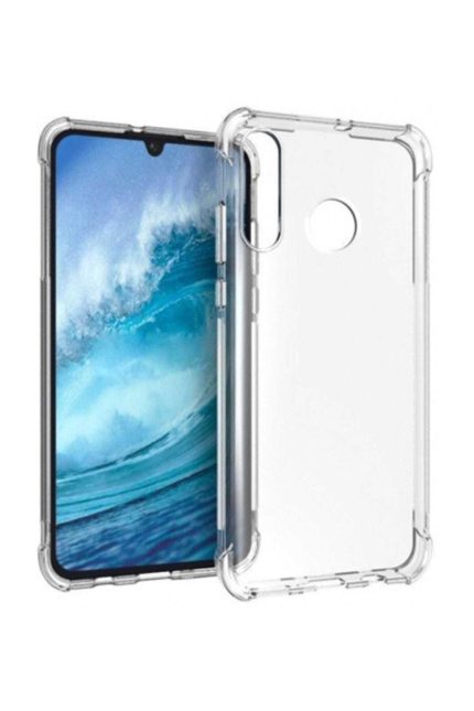Zengin Çarşım Huawei P30 Lite Kılıf Ultra Ince Şeffaf Airbag Anti Şok Silikon - Şeffaf