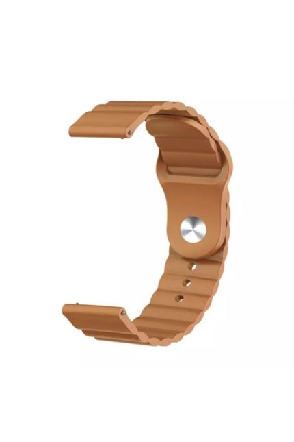 Kahverengi Huawei Watch Gt Gt2 Silikon Sport Model Kordon Kayış