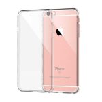 Iphone 6plus - 6s Plus Toz Koruma Tıpalı Şeffaf Silikon Kılıf