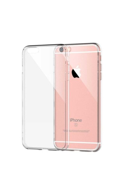 Iphone 6plus - 6s Plus Toz Koruma Tıpalı Şeffaf Silikon Kılıf
