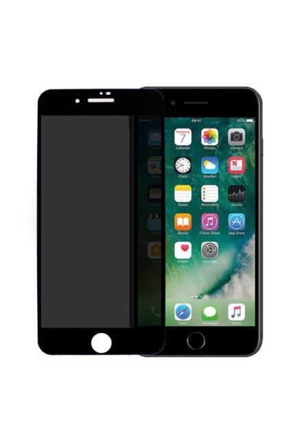 Iphone 7 - 8 6d Kavisli Temperli Hayelet Ekran Koruyucu (renk - Siyah) Kırılmaz Cam