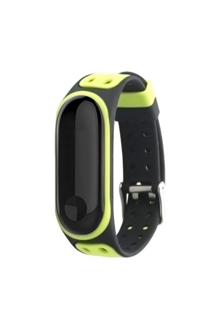 Xiaomi Mi Band 3 4 Akıllı Bileklik Yeşil Kordon Kayış Alienware Spor Tasarım Nano 2x Güç