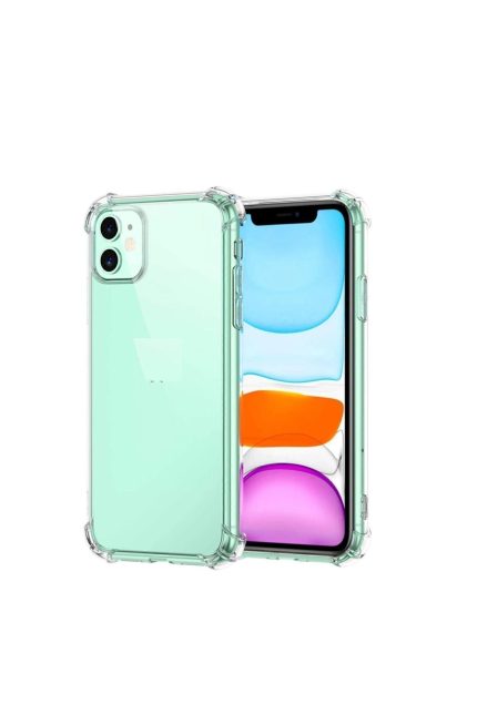 Iphone 11 Kılıf Darbelere Dayanıklı Sert Silikon Şeffaf