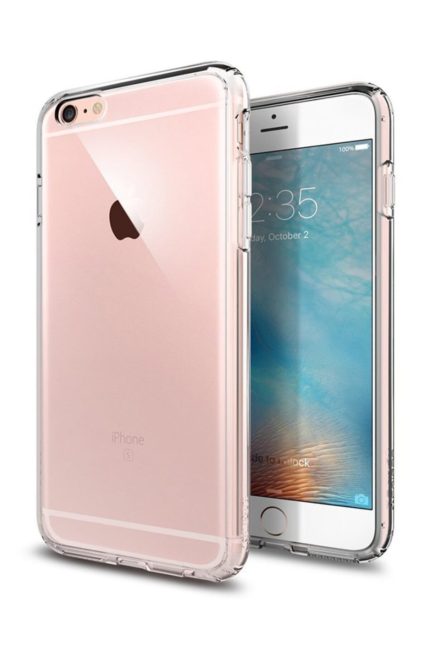 Iphone 6 - 6s Plus Şeffaf Silikon Kamera Korumalı Kılıf