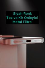 3M İphone 17 - 17 Pro - 17 Pro Max Toz ve Kir Önleyici Hoparlör -Mikrofon Koruyucu Metal Filtre - Görsel 2