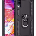 Samsung Galaxy A50 Kılıf Crash Vega Yüzüklü Standlı Silikon