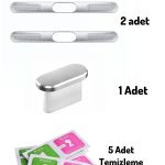 İphone 15Pro-15Promax-16Pro Max-17-17Pro-17 Pro Max Toz Kir Önleyici Hoparlör Mikrofon Metal Filitre