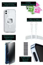 iphone 15Pro VIP ASLAN 3 PRO FULL SET KILI - FİLTRE - ŞARJ KABLOSU -5 TEMİZLEME SETİ -KIRILMAZ CAM - Görsel 6
