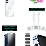 iphone 16 VIP ASLAN 3 PRO FULL SET KILI - FİLTRE - ŞARJ KABLOSU -5 TEMİZLEME SETİ -KIRILMAZ CAM -