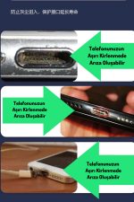 İphone 15Pro-15Promax-16Pro Max-17-17Pro-17 Pro Max Toz Kir Önleyici Hoparlör Mikrofon Metal Filitre - Görsel 6