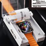 Apple Watch Ultra 1-2 modelleri 49mm Aslan 3 Pro Kavisli Nano Ekran Koruyucu