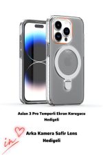 İphone 16Plus Telefonlara Uyumlu Yeni Aslan 3 Pro 360 Full Korumalı Kapak Kılıf