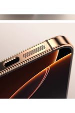 İphone 16Pro-16 ProMax Çöl Titanyum Renk Safir Kamera Lens -Metal Filtre -Şarj Koruma Tıpa -Mendil - Görsel 5