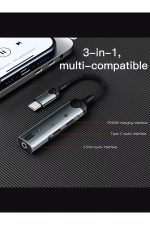 İphone 15Promax -17promax-16pro-16promax 65w Hızlı Şarj Dac Kontrollü Aux Kulaklık Dönüştürücü - Görsel 4