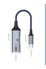 İphone 15Promax -17promax-16pro-16promax 65w Hızlı Şarj Dac Kontrollü Aux Kulaklık Dönüştürücü - Görsel 8