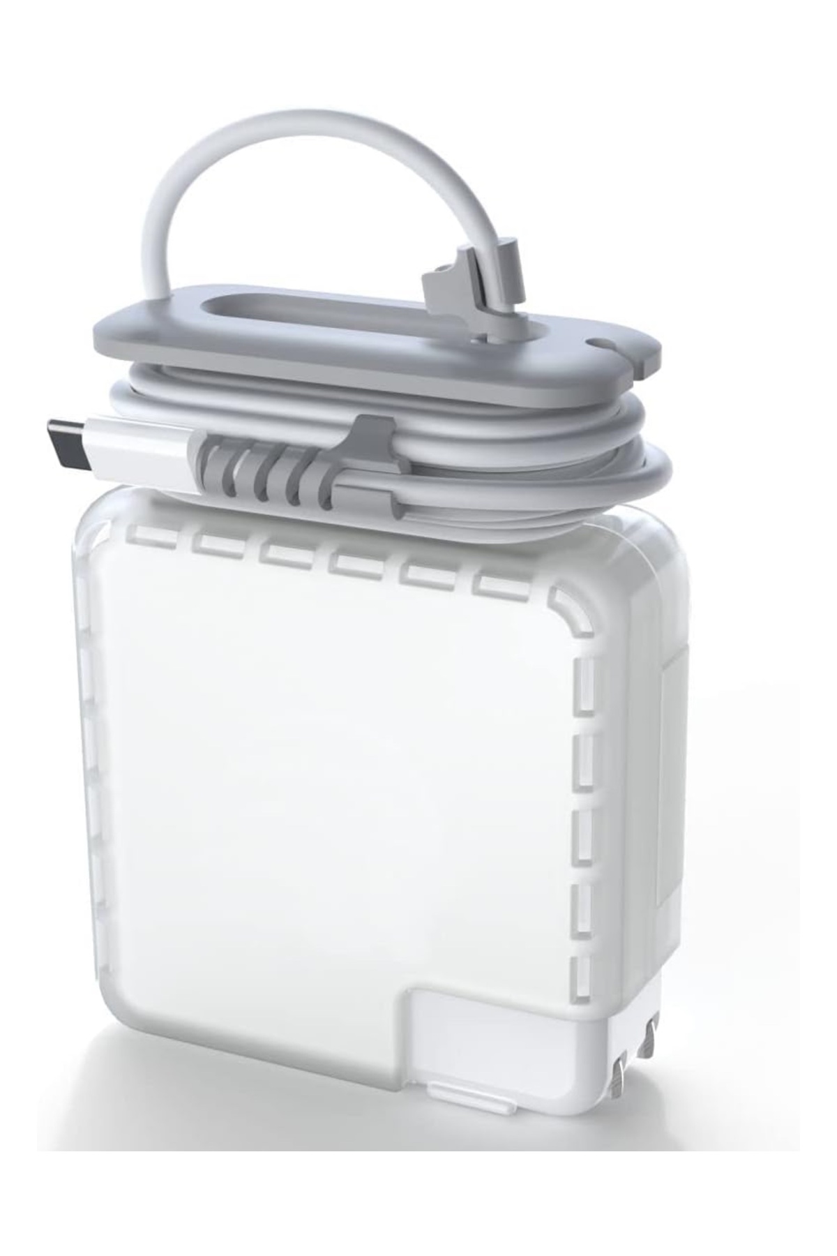 1_org_zoom Apple 96w -85W Şarj Cihazı 87W Adaptör Düzenleyici Kablo Koruyucu Kılıf MacBook A2166 -A1719 - Görsel 1