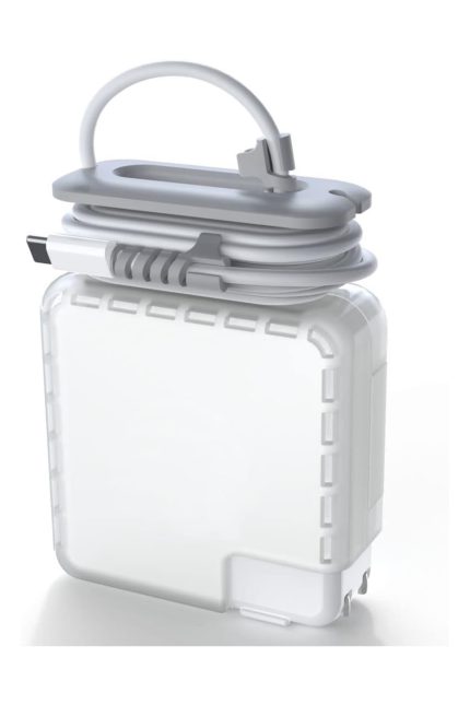 Apple 60w -61W Şarj Cihazı 67W Adaptör Düzenleyici Kablo Koruyucu Kılıf MacBook A1947 -A1718