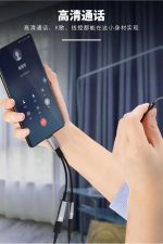 iphone 15 pro -15ProMax - 16 pro- 16proMax Type-c Kulaklık Çevirici Şarj Dönüştürücü Örgü Kablo - Görsel 3