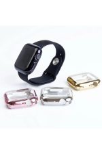Apple Watch 1 2 3 4 5 6 Se Serisi ( 44mm ) 360 Tam Koruma Silikon Kılıf Premium Renk:gri - Görsel 3