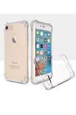 Şeffaf Silikon Iphone Se 2020 Köşe Korumalı Darbe Emicili Ultra Lens Nano Korumalı Kılıf - Görsel 2