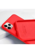 Iphone X / Xs Içi Kadife Lansman Silikon Kılıf - Görsel 2