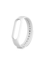 Xiaomi Mi Band 5 Uyumlu Akıllı Bileklik Kordon Kayış 3m Silikon Beyaz Renk - Görsel 2