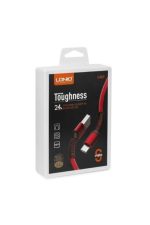 Ldnıo Ls63 Toughness Iphone Tüm Seri 2.4 60amper Usb Kablo 1mt.-örgülü-hızlı Şarj Kablosu - Görsel 3
