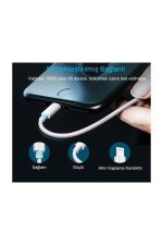Iphone 5 6 7 8 S X Xs Xr Plus Şarj Aleti Data Kablosu Kutulu - Görsel 2